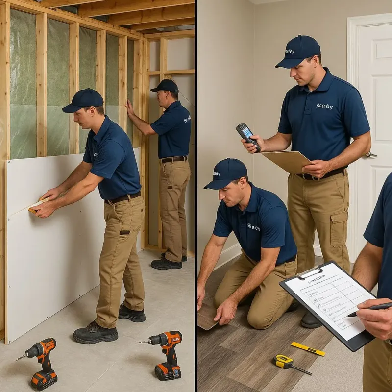 Repairs and Reconstruction process in Pecos County, TX