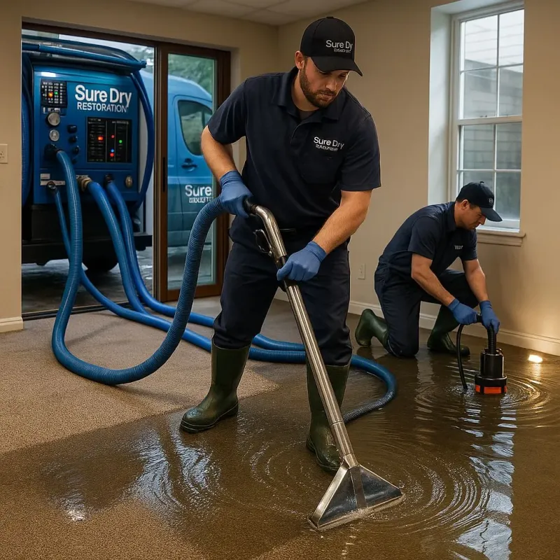 Water Extraction and Removal process in Pecos County, TX